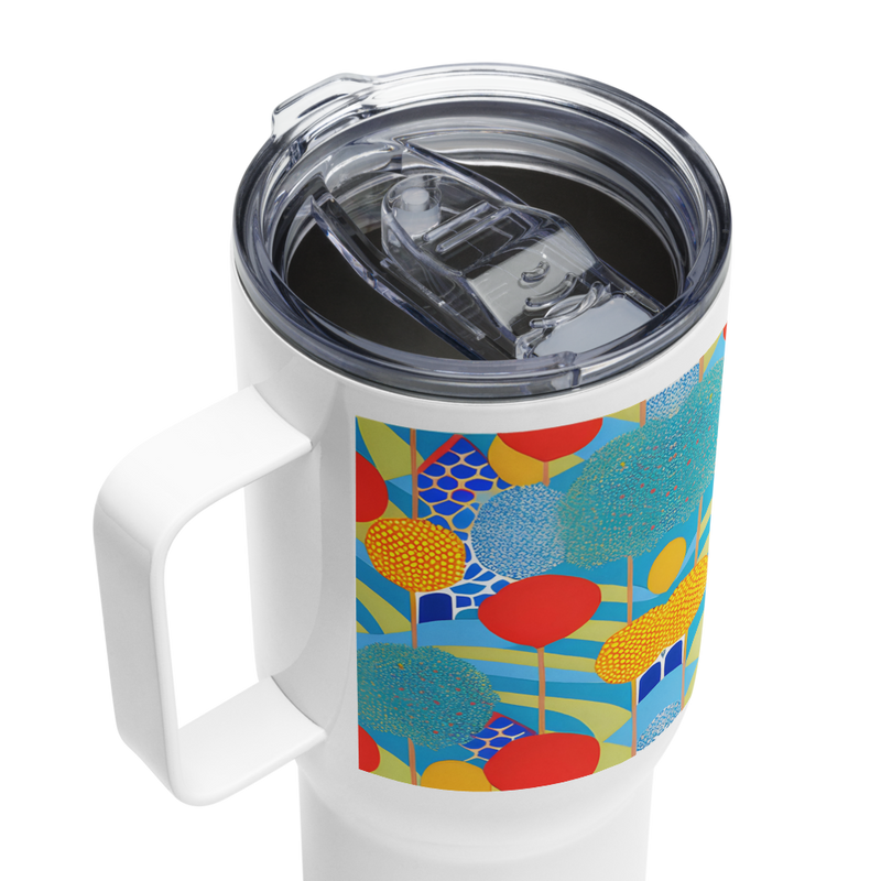 Travel Mug with a Handle (POD-H)