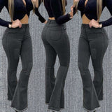 Slim Flared Trousers  for Women