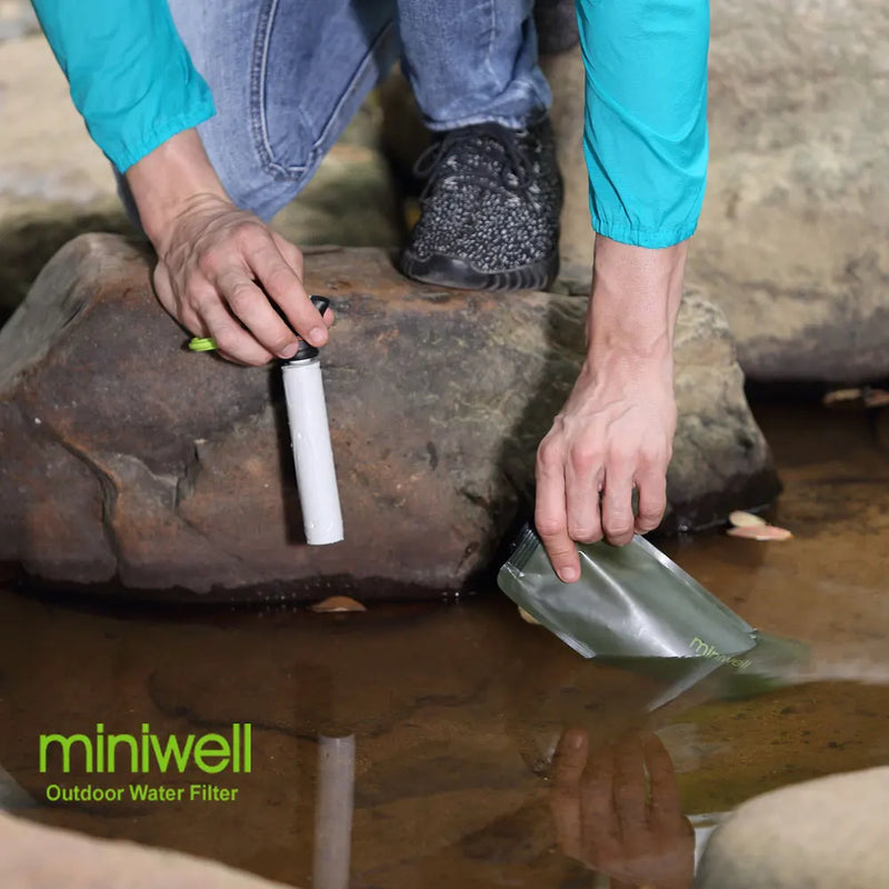 Miniwell Survival Outdoor Camping & Hiking Portable Water Purification