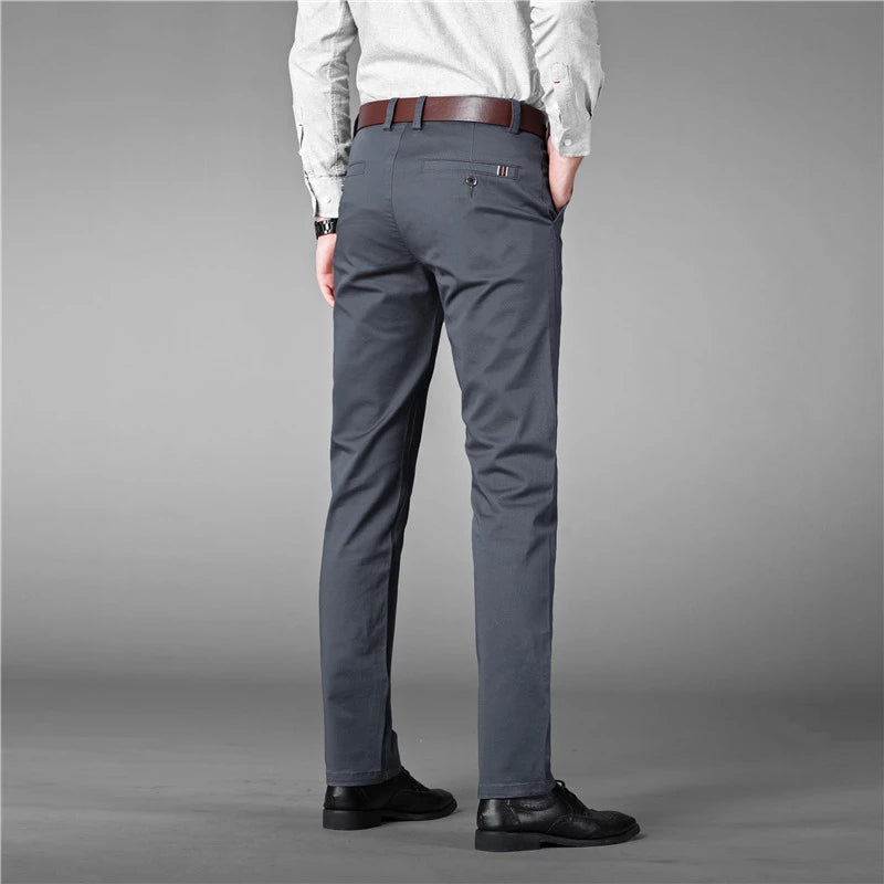 Wedding Suit Pants Male Good Quality Mens Dress Pants Straight Office Male Trousers