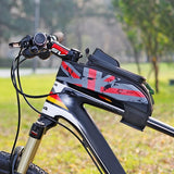 ROCKBROS Bicycle Frame Front Tube Waterproof Bike Bag Touch Screen Bike Saddle Package For 5.8 /6 in Cell Phone Bike Accessories