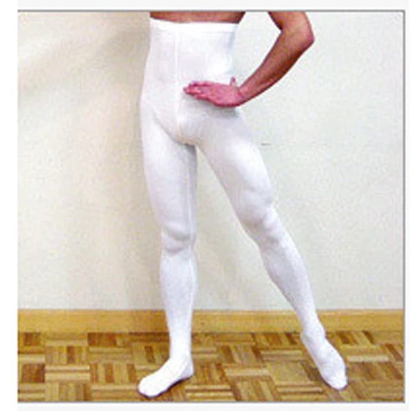 Fashion Great Elasticity White Soft Ballet Tights For Men Boy,Dance Footed Balet Spandex Leggings