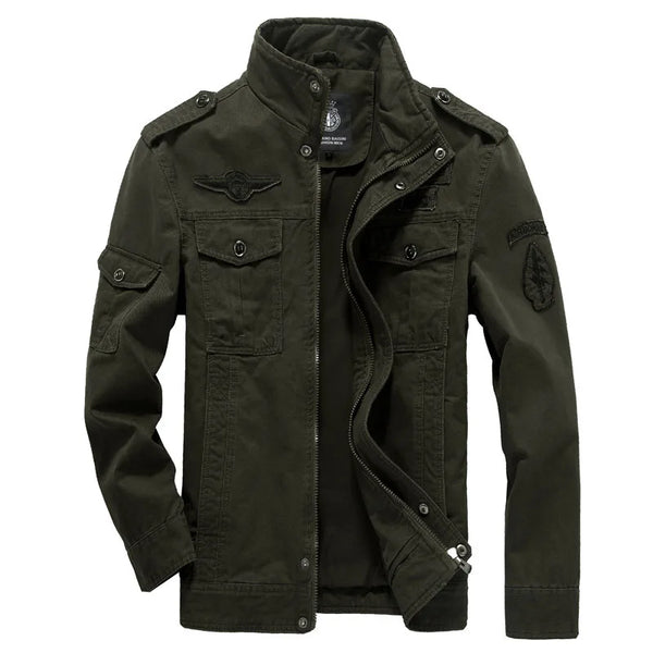 Cotton Military Jacket Men 2024 Autumn Soldier  MA-1 Style Army Jackets Male Brand Slothing Mens Bomber Jackets