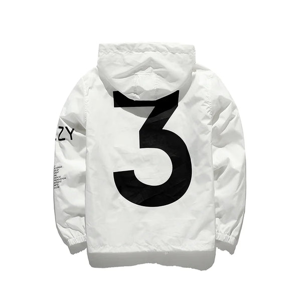 Kanye West Y3 Season 3 Windbreaker Jacket Men Women Nest Hip Hop Vitality Outwear Letter Printed Thin Casual Clothes Top Coat