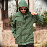 Mege Men Tactical Clothing US Army M65 Military Field Jacket Trench Coats Hoodie Casaco Masculino Windbreaker Jaqueta Masculina