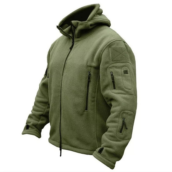 Men US Military Winter Thermal Fleece Tactical Jacket Outdoors Sports Hooded Coat Military Softshell Hiking Outdoor Army Jackets