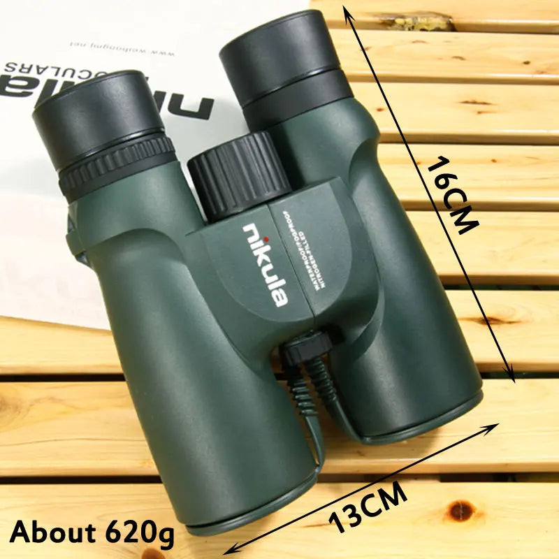 Binoculars Nikula 10X42 Lll Night Vision Binocular Telescope Waterproof Nitrogen-Filled Central Zoom Portable Bak4 High Quality