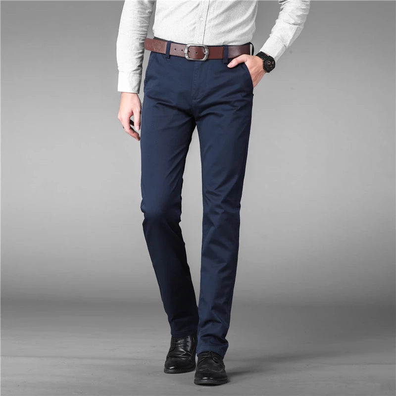 Wedding Suit Pants Male Good Quality Mens Dress Pants Straight Office Male Trousers