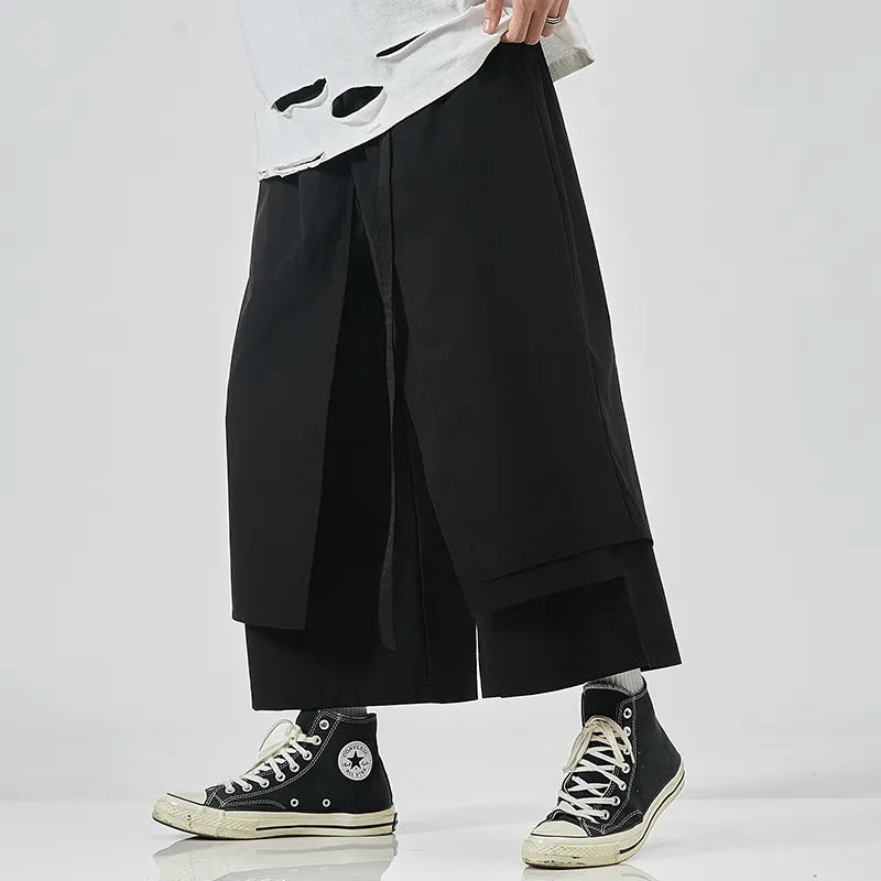 Fashion Men Cargo Pants Hip Hop Jogger Pants Male Trousers Elastic Waist Casual Overalls Sweatpants Man Loose New Streetwear 5XL