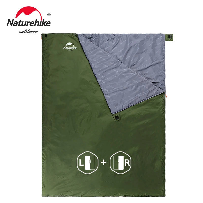 Naturehike lw180 Ultralight Cotton Sleeping Bag, Outdoor Hiking Camping Sleeping Bag