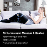 New 360° Foot Air Pressure Leg Massager Promotes Blood Circulation, Body Massager, Muscle Relaxation, Lymphatic Drainage Device