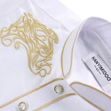 2024 New Kids Robe Children Embroidery Outfit Boys Ramadan Thawb Teens Long Sleeve National Clothes Arab Muslim Thobe 5-12 Years