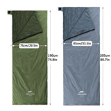 Naturehike lw180 Ultralight Cotton Sleeping Bag, Outdoor Hiking Camping Sleeping Bag