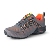 2024 New Men Running shoes Outdoor Breathable Anti-skid Wear-resistant Lace-up Sneakers Male Jogging Training Travel Sport Shoes