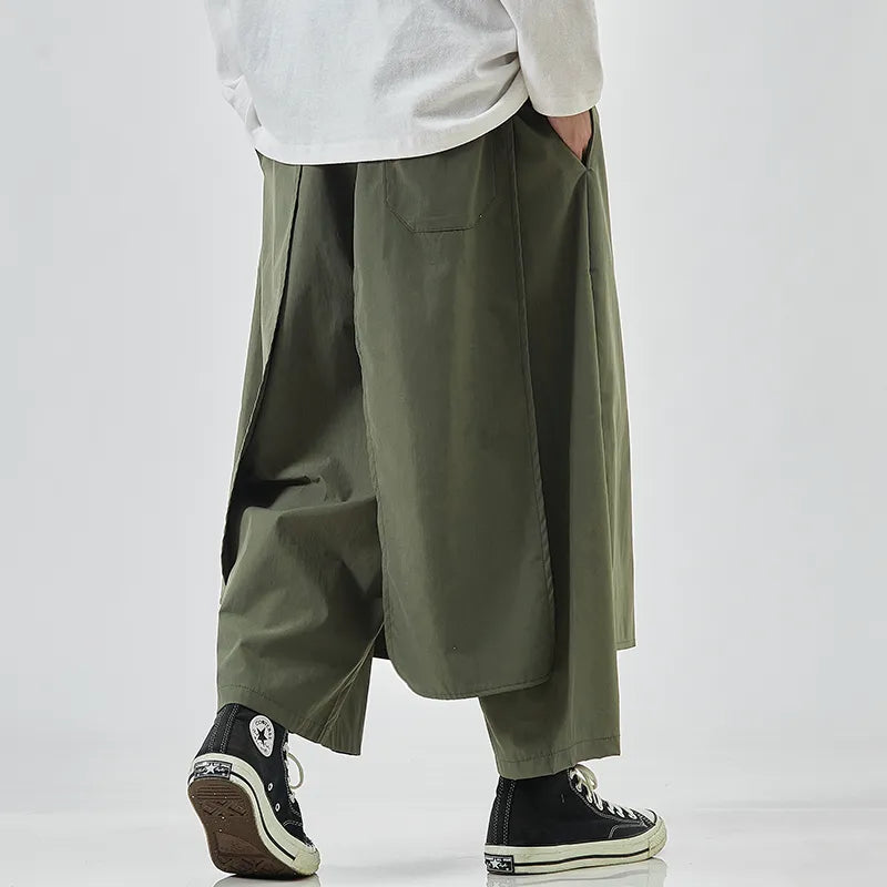 Fashion Men Cargo Pants Hip Hop Jogger Pants Male Trousers Elastic Waist Casual Overalls Sweatpants Man Loose New Streetwear 5XL