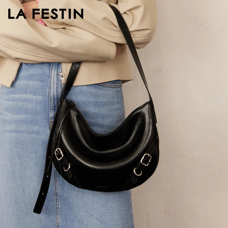 LA FESTIN Original Bags for Women Trend 2024 Tote Bag New Style Bags Large Capacity Fashion Shoulder Crossbody Bag