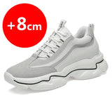 2024 Men Elevator Shoes Heightening Shoes Height Increased 10cm Shoes Insoles 8CM Man Sport Height Increasing Shoes Men