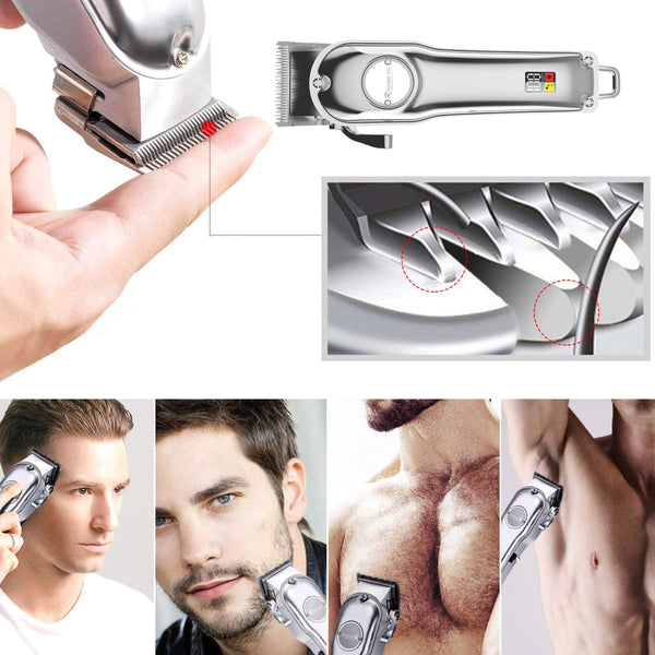 Men/Baby Hair Trimmer 3 in 1 IPX7 Waterproof Beard Hair Trimmer Grooming Kit