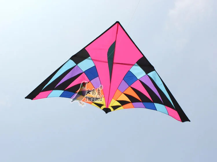 Outdoor Fun Sports 3.6m Nylon  Multicolour  Power Triangle  Kite  Good Flying