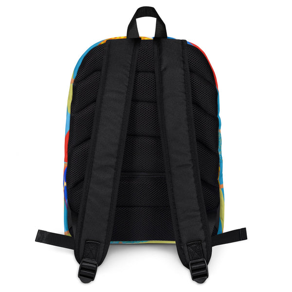 Sporty Laptop Water-resistant Backpack (POD-B)