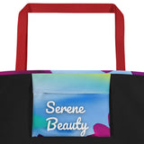 All-Over Print Large Tote Bag - Serene Beauty (POD-B)