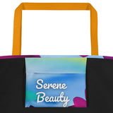 All-Over Print Large Tote Bag - Serene Beauty (POD-B)