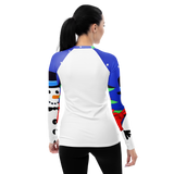 Women's Rash Guard - Let it Snow (POD-F)