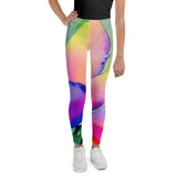 Youth Leggings - Floral (POD-S)