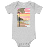 Baby Short Sleeve One Piece - Sunset Reverie (POD-S)