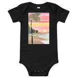 Baby Short Sleeve One Piece - Sunset Reverie (POD-S)