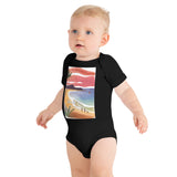 Baby Short Sleeve One Piece - Beach Joy (POD-S)