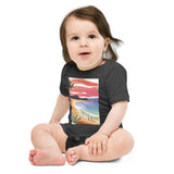 Baby Short Sleeve One Piece - Beach Joy (POD-S)