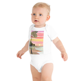 Baby Short Sleeve One Piece - Sunset Reverie (POD-S)