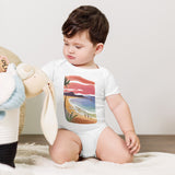 Baby Short Sleeve One Piece - Beach Joy (POD-S)