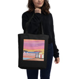 Eco Tote Bag - Coral Cabins (POD-B)