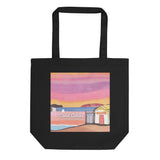 Eco Tote Bag - Coral Cabins (POD-B)