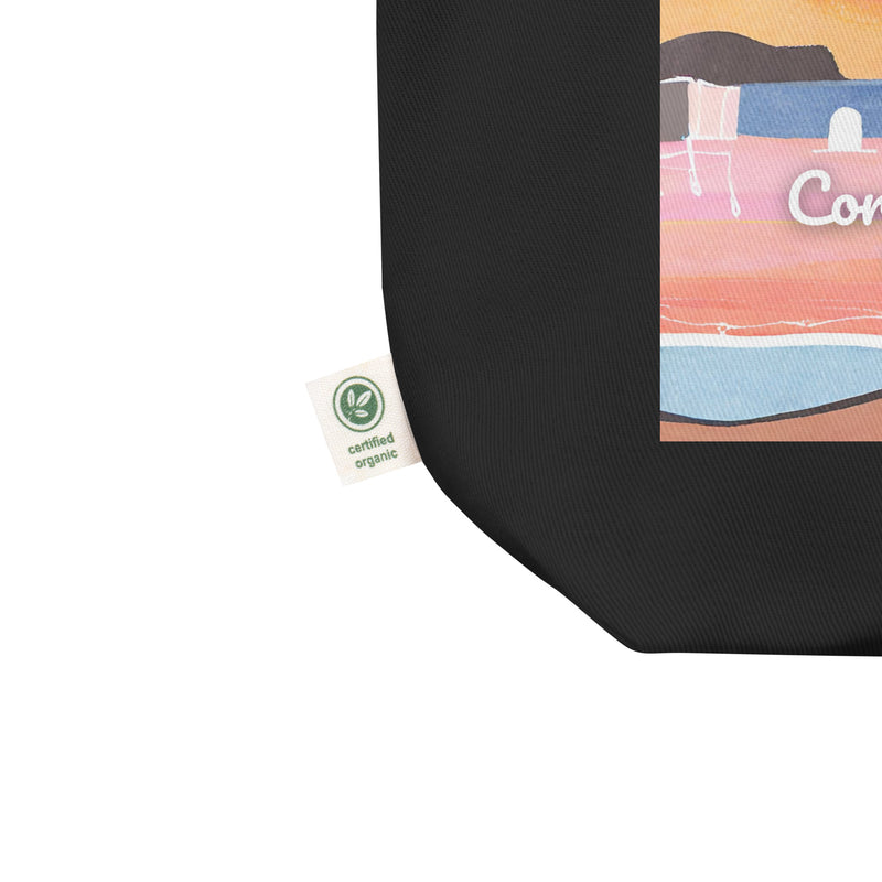 Eco Tote Bag - Coral Cabins (POD-B)