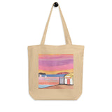 Eco Tote Bag - Coral Cabins (POD-B)