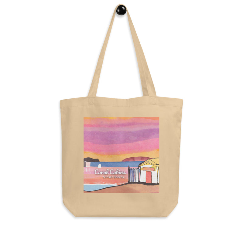 Eco Tote Bag - Coral Cabins (POD-B)