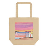 Eco Tote Bag - Coral Cabins (POD-B)