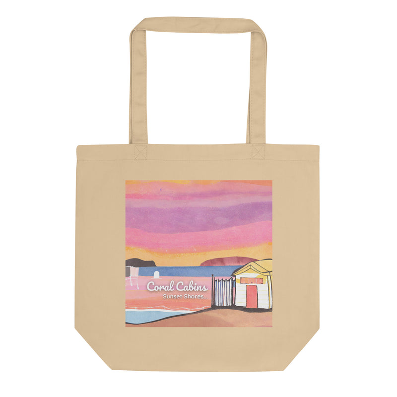 Eco Tote Bag - Coral Cabins (POD-B)