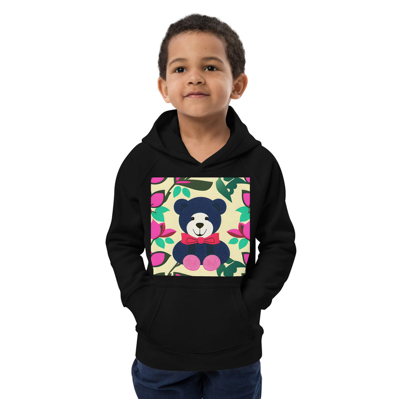 Kids Eco Hoodie - Teddy Bear (POD-S)