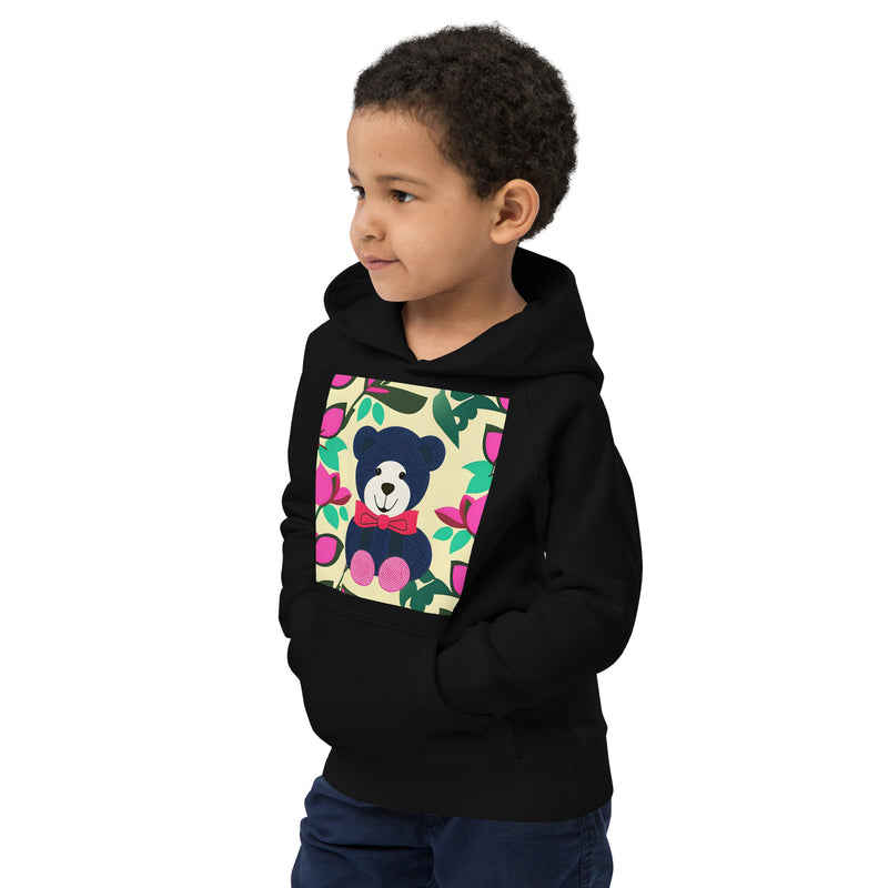 Kids Eco Hoodie - Teddy Bear (POD-S)