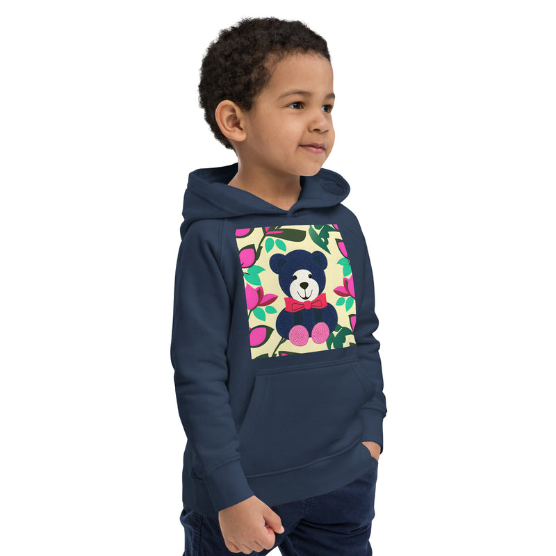 Kids Eco Hoodie - Teddy Bear (POD-S)