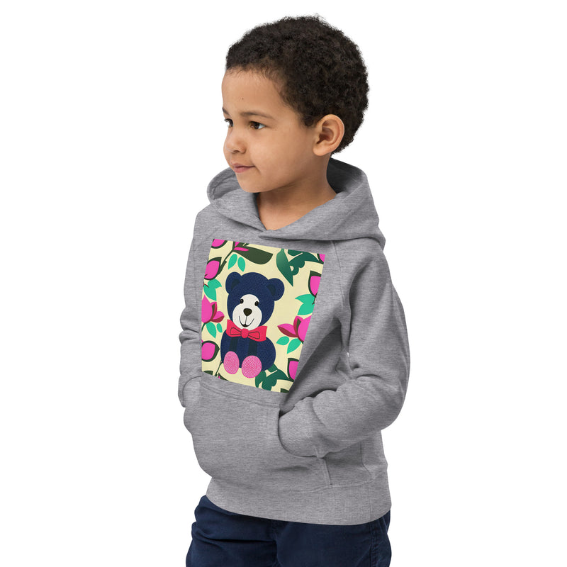 Kids Eco Hoodie - Teddy Bear (POD-S)