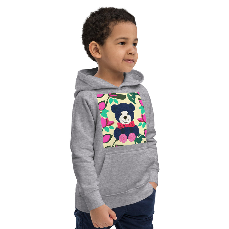 Kids Eco Hoodie - Teddy Bear (POD-S)