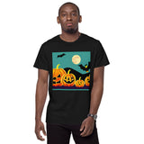 Men's Premium Cotton T-shirt - Halloween (POD-F)