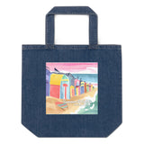 Organic Denim Tote Bag - Summer Palettes (POD-B)