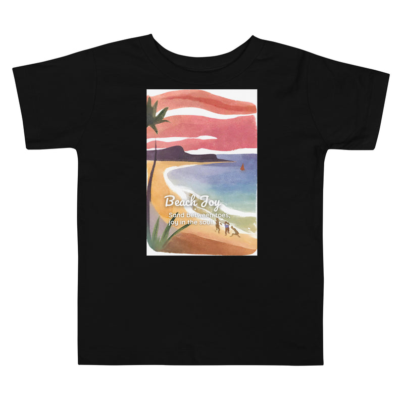 Toddler Short Sleeve Tee - Beach Joy (POD-S)