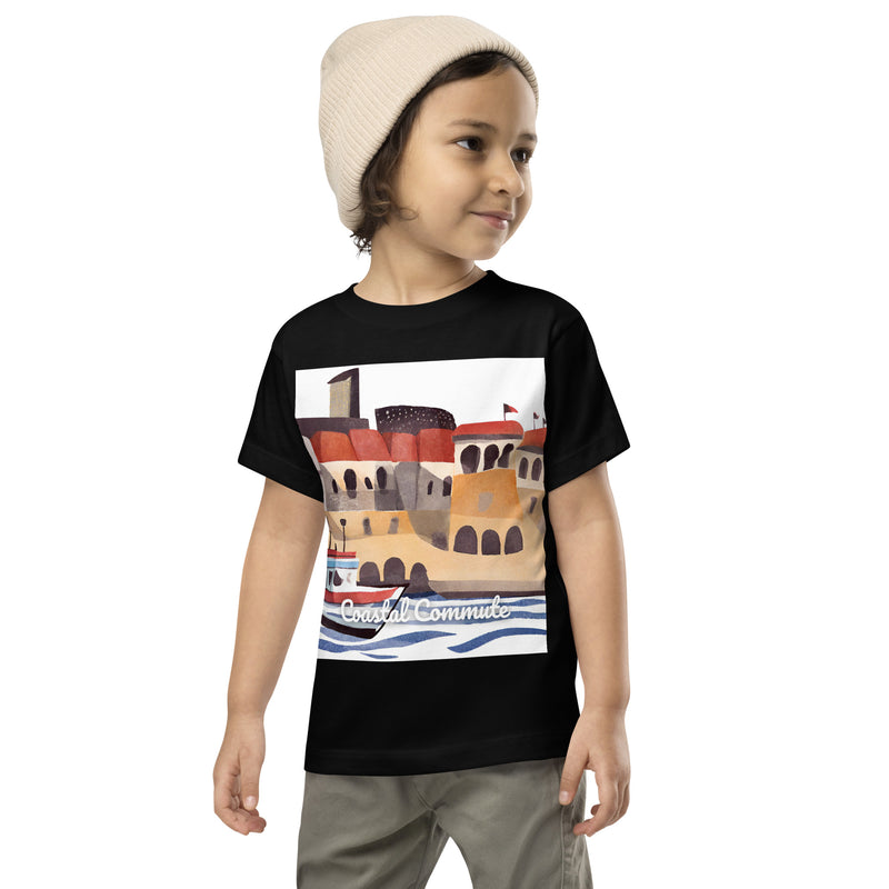 Toddler Short Sleeve Tee - Coastal Commute (POD-S)